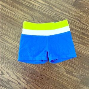 Athletic shorts 💙💚🤍